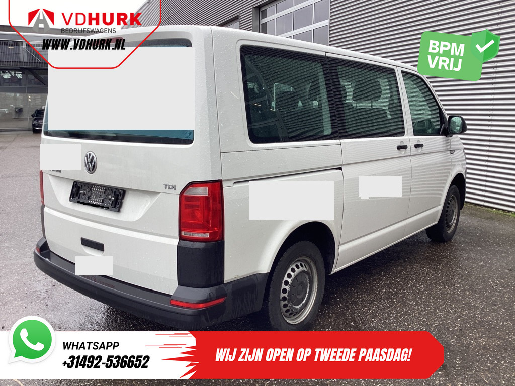 Volkswagen Transporter Personenvervoer 2.0 TDI EURO6 EXPORT €15.057,- Incl. BTW/ BPM VRIJ! Combi/ Kombi/ 9 Pers./ 9 Persoons/ Airco 8