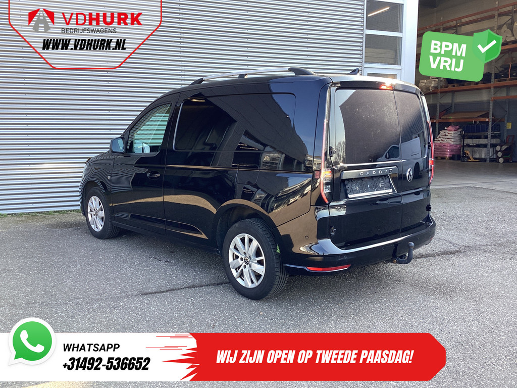 Volkswagen Caddy Cargo Bestelbus 2.0 TDI 125 pk DSG Aut. LED/ Adapt.Cruise/ Virtual Cockpit/ Standkachel/ Stoelverw./ CarPlay/ Navi/ Camera/ PDC/ 16