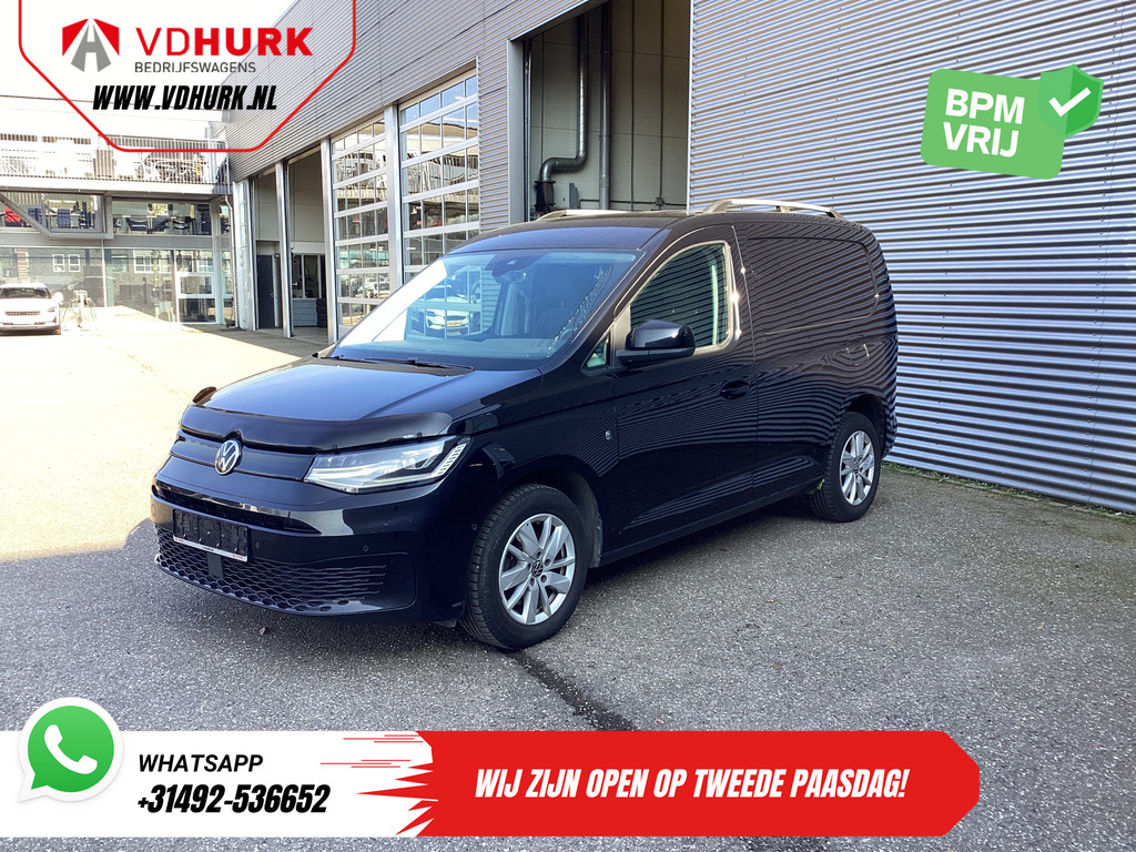 Volkswagen Caddy Cargo Bestelbus 2.0 TDI 125 pk DSG Aut. LED/ Adapt.Cruise/ Virtual Cockpit/ Standkachel/ Stoelverw./ CarPlay/ Navi/ Camera/ PDC/ 16