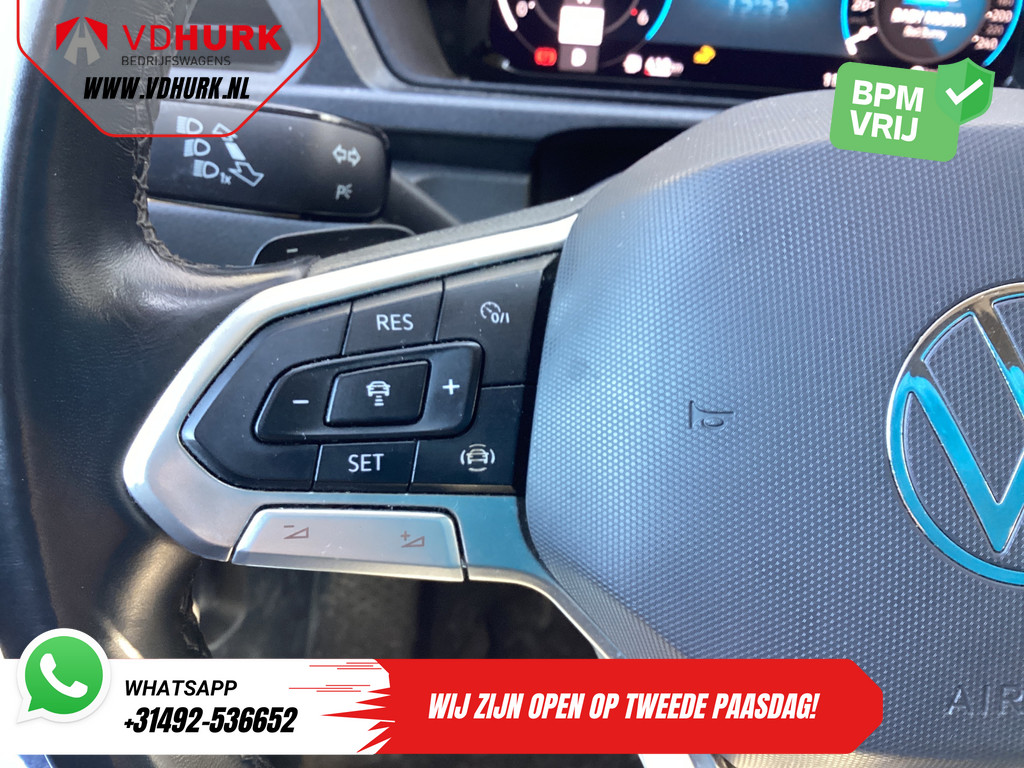Volkswagen Caddy Cargo Bestelbus 2.0 TDI 125 pk DSG Aut. LED/ Adapt.Cruise/ Virtual Cockpit/ Standkachel/ Stoelverw./ CarPlay/ Navi/ Camera/ PDC/ 16