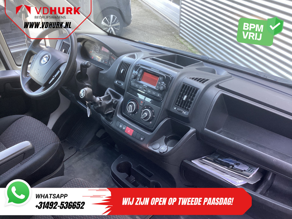 Opel Movano Open laadbak 2.2 140 pk DC Dubbel Cabine Open Laadbak/ 7 Pers./ 2.5t Trekverm./ Cruise/ Airco/ 288x215x35/ Pick up 2