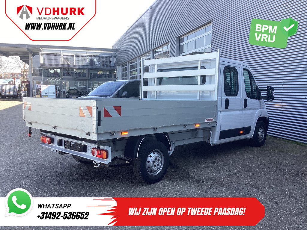 Opel Movano Open laadbak 2.2 140 pk DC Dubbel Cabine Open Laadbak/ 7 Pers./ 2.5t Trekverm./ Cruise/ Airco/ 288x215x35/ Pick up 9