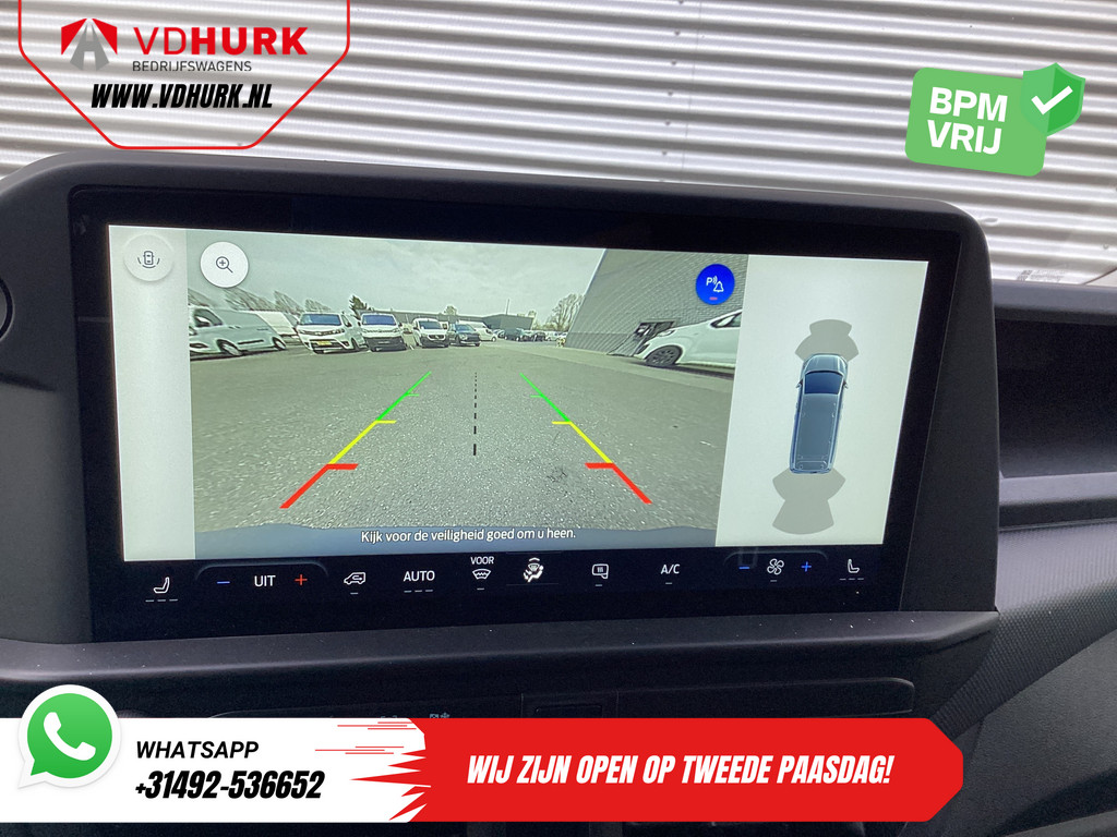 Ford E-Transit Custom Bestelbus Trend 65 kWh 330 km WLTP 218 pk Garantie t/m 2027/ LED/ Standkachel/ Snellader/ 2.3t Trekverm./ Stoelverw./ Carplay/ Climate/ Ca 12