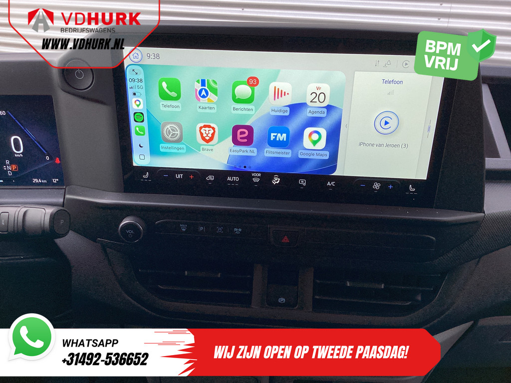 Ford E-Transit Custom Bestelbus Trend 65 kWh 330 km WLTP 218 pk Garantie t/m 2027/ LED/ Standkachel/ Snellader/ 2.3t Trekverm./ Stoelverw./ Carplay/ Climate/ Ca 13