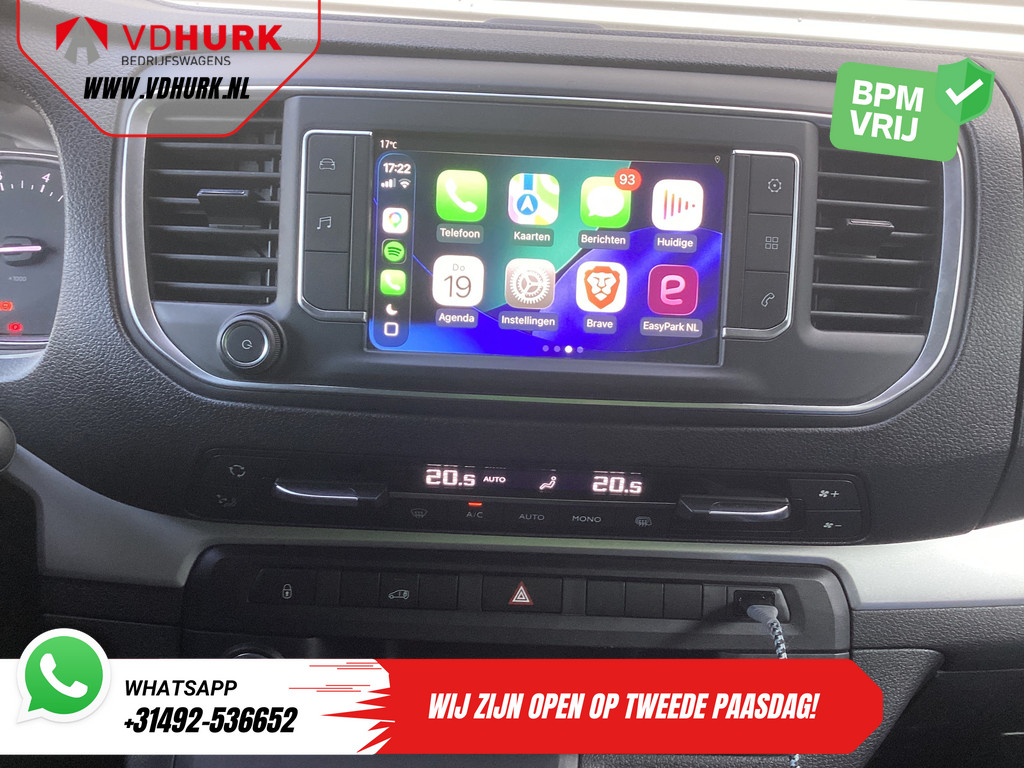 Opel Vivaro Bestelbus 2.0 CDTI 145 pk L3 Garantie 4-27'/ Adapt.Cruise/ 2.5t Trekverm./ Carplay/ Keyless/ Climate/ Camera/ PDC 12