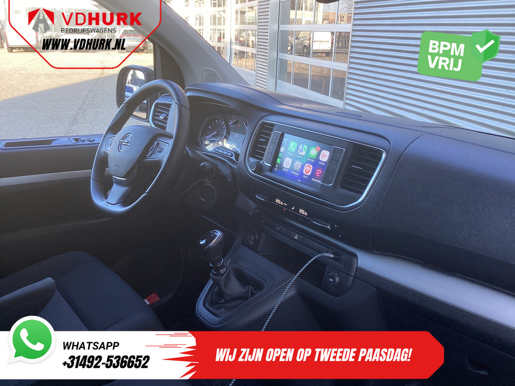 Opel Vivaro Bestelbus 2.0 CDTI 145 pk L3 Garantie 4-27'/ Adapt.Cruise/ 2.5t Trekverm./ Carplay/ Keyless/ Climate/ Camera/ PDC 2