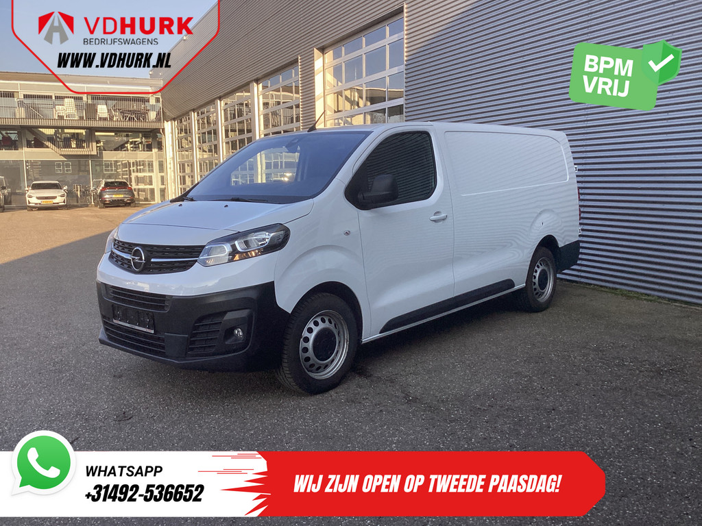 Opel Vivaro Bestelbus 2.0 CDTI 145 pk L3 Garantie 4-27'/ Adapt.Cruise/ 2.5t Trekverm./ Carplay/ Keyless/ Climate/ Camera/ PDC 7