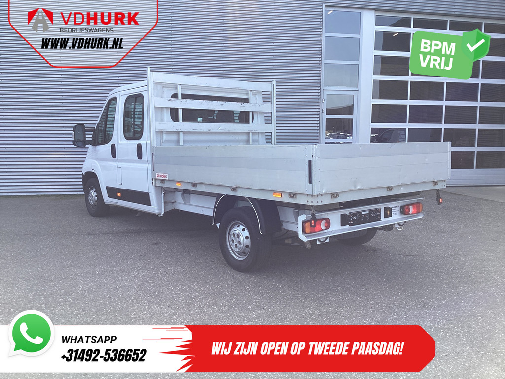 Opel Movano Open laadbak 2.2 140 pk DC Dubbel Cabine Open Laadbak/ 7 Pers./ 2.5t Trekverm./ Cruise/ Airco/ 288x215x35/ Pick up 1