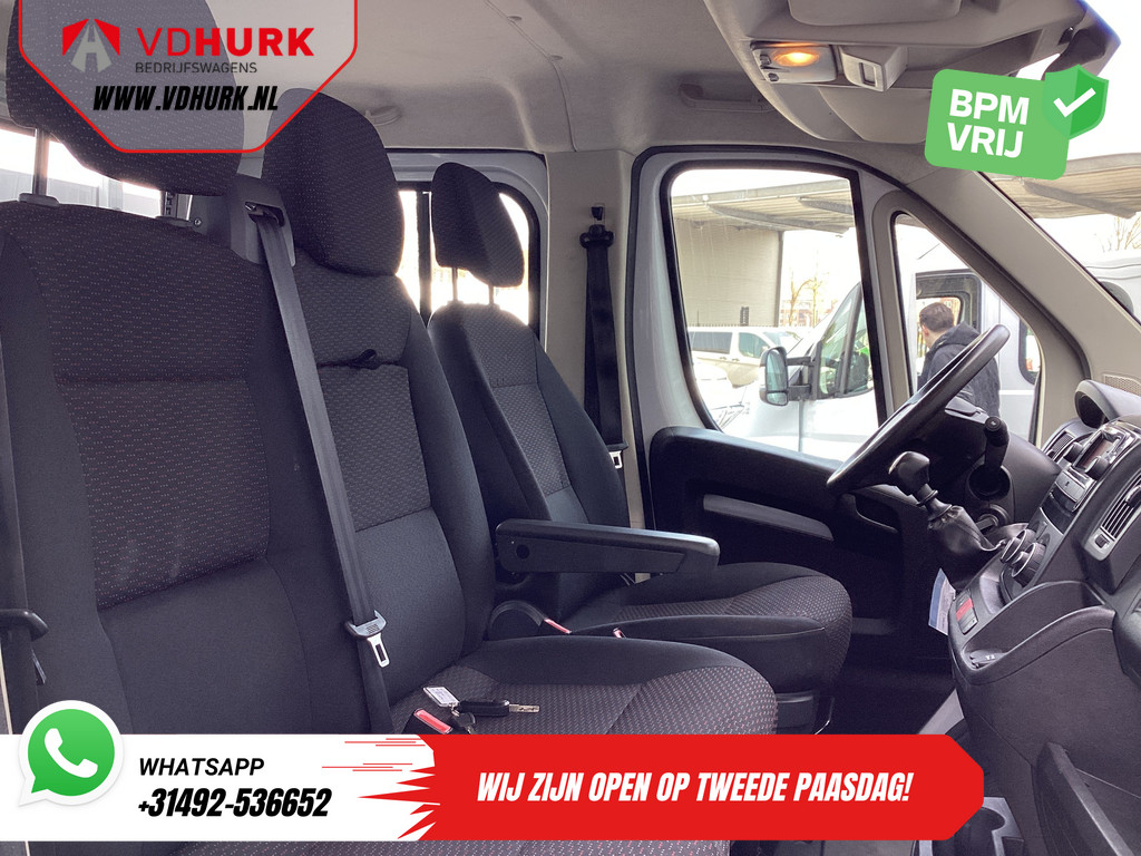 Opel Movano Open laadbak 2.2 140 pk DC Dubbel Cabine Open Laadbak/ 7 Pers./ 2.5t Trekverm./ Cruise/ Airco/ 288x215x35/ Pick up 10