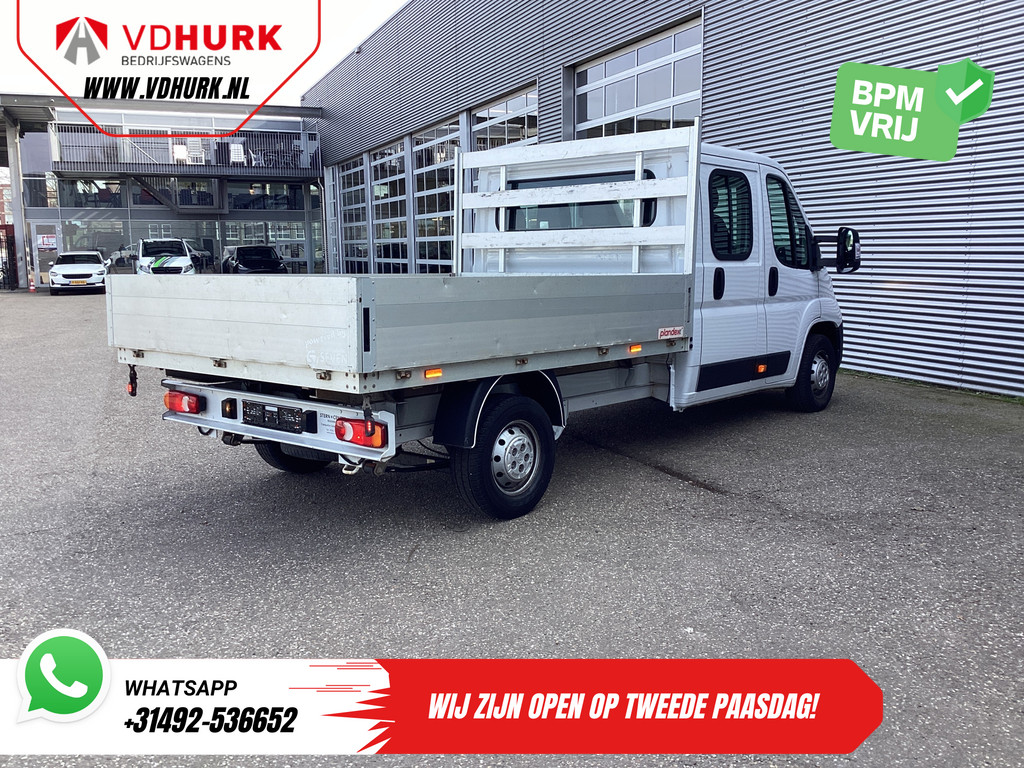 Opel Movano Open laadbak 2.2 140 pk DC Dubbel Cabine Open Laadbak/ 7 Pers./ 2.5t Trekverm./ Cruise/ Airco/ 288x215x35/ Pick up 8