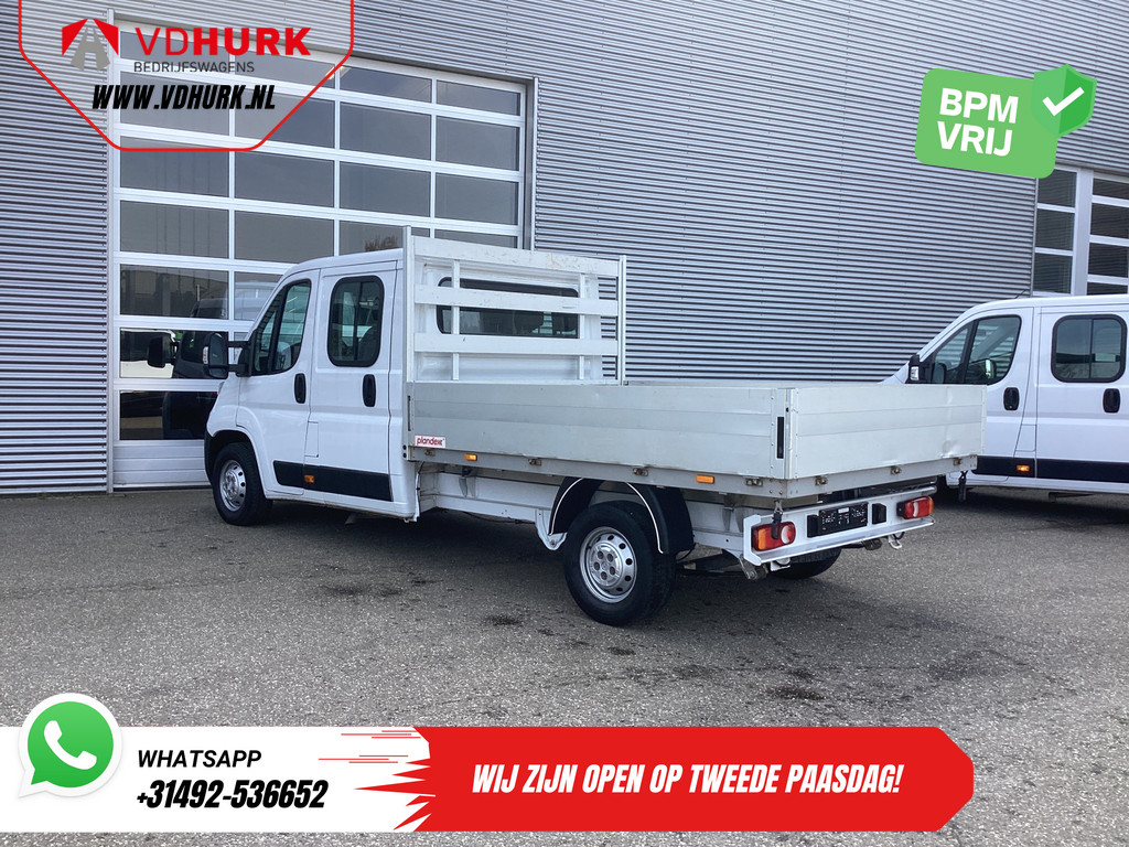 Opel Movano Open laadbak 2.2 140 pk DC Dubbel Cabine Open Laadbak/ 7 Pers./ 2.5t Trekverm./ Cruise/ Airco/ 288x215x35/ Pick up 1