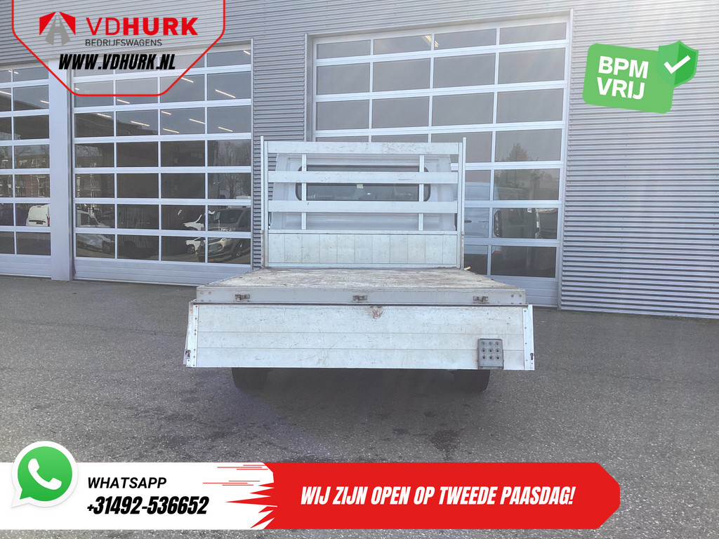 Opel Movano Open laadbak 2.2 140 pk DC Dubbel Cabine Open Laadbak/ 7 Pers./ 2.5t Trekverm./ Cruise/ Airco/ 288x215x35/ Pick up 4