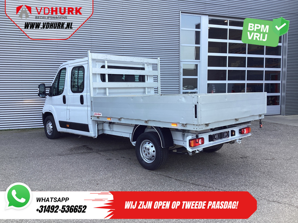 Opel Movano Open laadbak 2.2 140 pk DC Dubbel Cabine Open Laadbak/ 7 Pers./ 2.5t Trekverm./ Cruise/ Airco/ 288x215x35/ Pick up 1