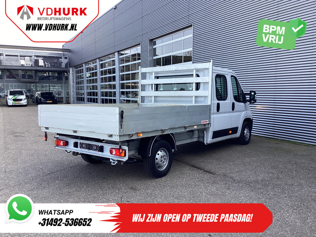 Opel Movano Open laadbak 2.2 140 pk DC Dubbel Cabine Open Laadbak/ 7 Pers./ 2.5t Trekverm./ Cruise/ Airco/ 288x215x35/ Pick up 8