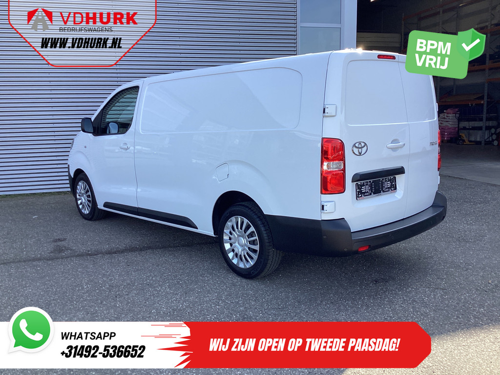 Toyota ProAce Worker Bestelbus 2.0 145 pk L3 Carplay/ 2.5t Trekverm./ Stoelverw./ Stuurverw./ Keyless/ Navi/ Climate/ Camera/ Cruise/ PDC 1