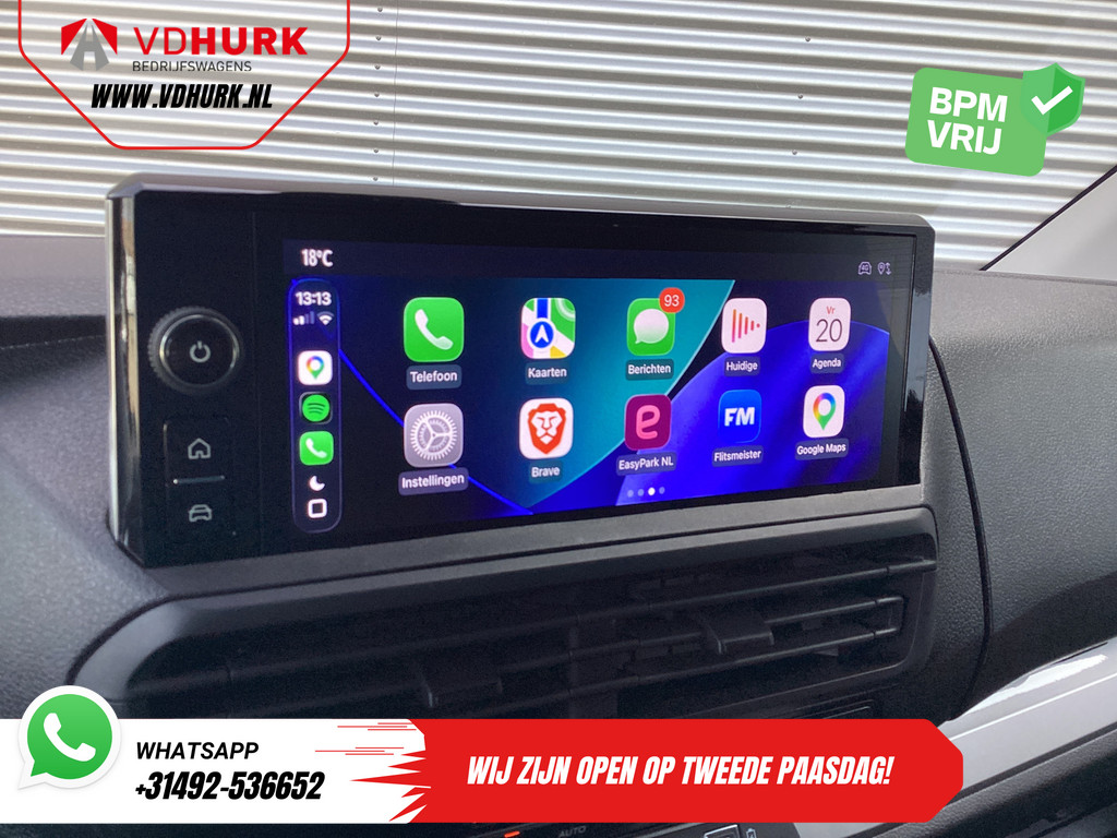 Toyota ProAce Worker Bestelbus 2.0 145 pk L3 Carplay/ 2.5t Trekverm./ Stoelverw./ Stuurverw./ Keyless/ Navi/ Climate/ Camera/ Cruise/ PDC 13