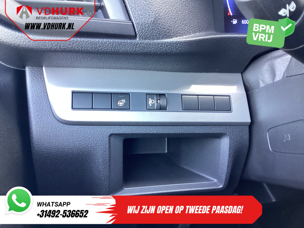 Toyota ProAce Worker Bestelbus 2.0 145 pk L3 Carplay/ 2.5t Trekverm./ Stoelverw./ Stuurverw./ Keyless/ Navi/ Climate/ Camera/ Cruise/ PDC 15