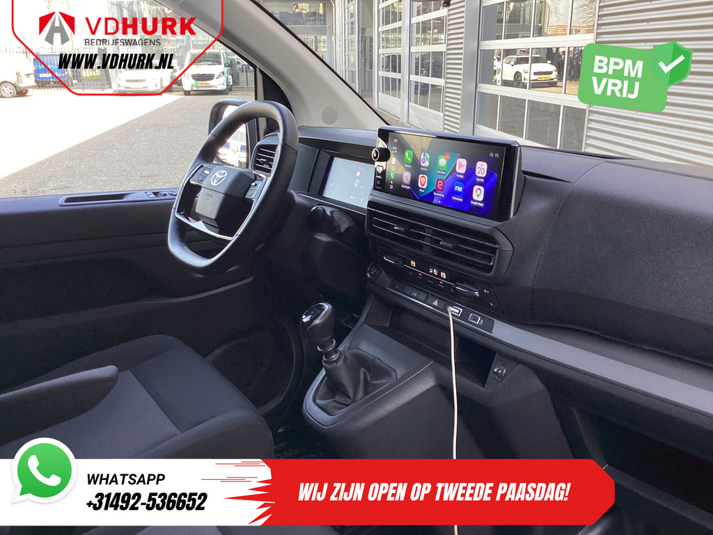 Toyota ProAce Worker Bestelbus 2.0 145 pk L3 Carplay/ 2.5t Trekverm./ Stoelverw./ Stuurverw./ Keyless/ Navi/ Climate/ Camera/ Cruise/ PDC 2