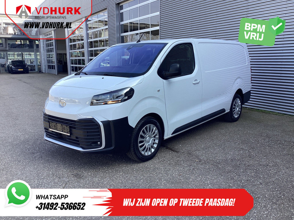 Toyota ProAce Worker Bestelbus 2.0 145 pk L3 Carplay/ 2.5t Trekverm./ Stoelverw./ Stuurverw./ Keyless/ Navi/ Climate/ Camera/ Cruise/ PDC 7