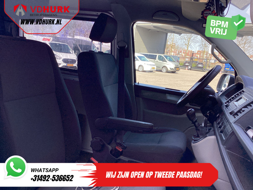 Volkswagen Transporter Bestelbus 2.0 TDI 150 pk L2 DC Dubbel Cabine EXPORT 2.5t Trekverm./ Airco/ Camera/ Cruise/ 16”LMV/ Trekhaak 11