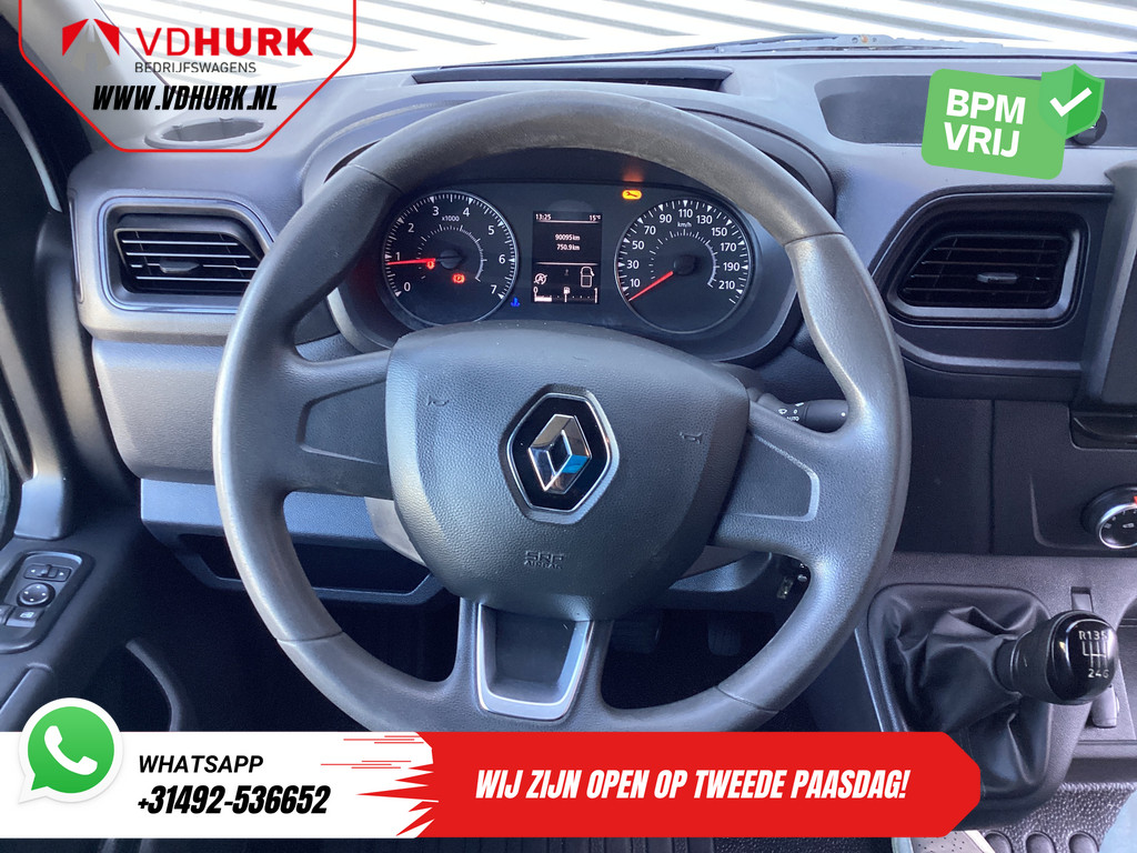 Renault Master Open laadbak 2.3 dCi 150 pk DC Dubbel Cabine Open laadbak/ 7 Pers./ 2.5t Trekverm./ Airco/ Trekhaak/ 242x204x40/ Pick-Up 13