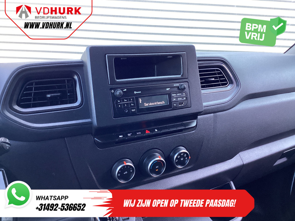 Renault Master Open laadbak 2.3 dCi 150 pk DC Dubbel Cabine Open laadbak/ 7 Pers./ 2.5t Trekverm./ Airco/ Trekhaak/ 242x204x40/ Pick-Up 14