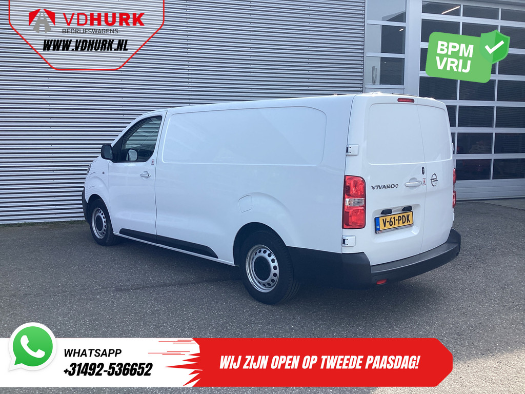Opel Vivaro Electric Bestelbus L3 230 km WLTP Snellader/ Keyless/ Carplay/ Stoelverw/ Climate/ PDC/ Cruise 1