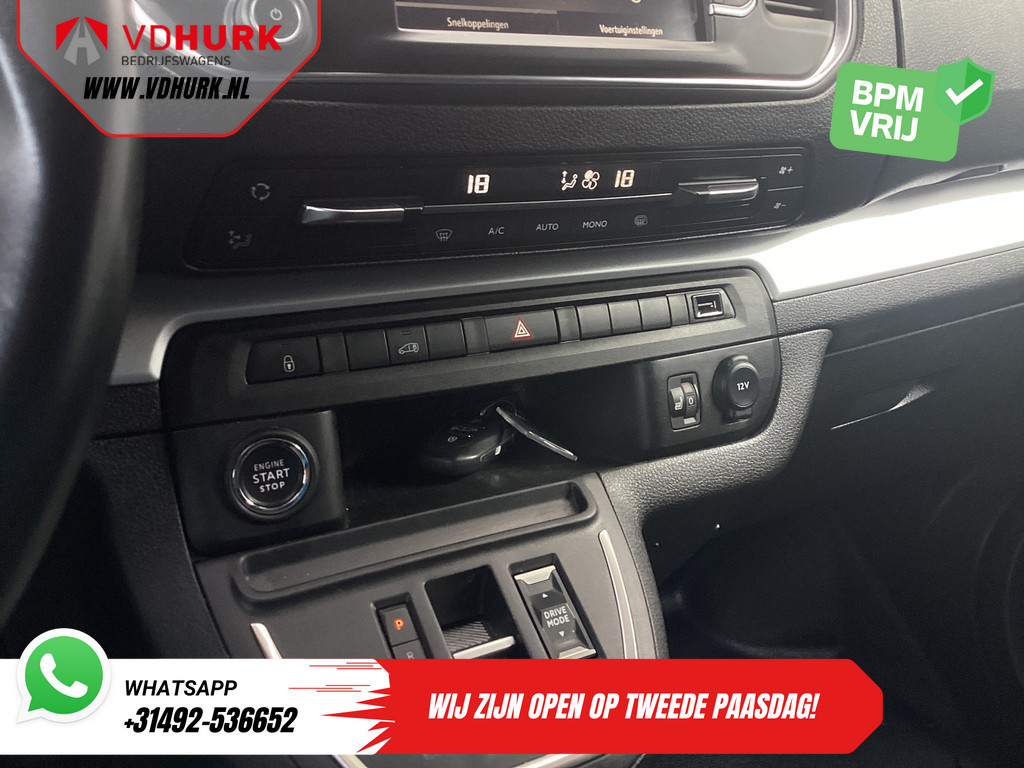 Opel Vivaro Electric Bestelbus L3 230 km WLTP Snellader/ Keyless/ Carplay/ Stoelverw/ Climate/ PDC/ Cruise 15