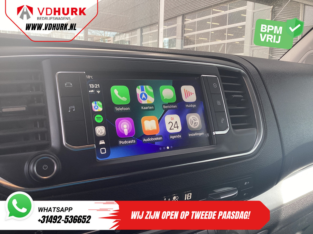 Opel Vivaro Electric Bestelbus L3 230 km WLTP Snellader/ Keyless/ Carplay/ Stoelverw/ Climate/ PDC/ Cruise 18