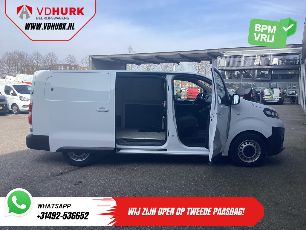 Opel Vivaro Electric Bestelbus L3 230 km WLTP Snellader/ Keyless/ Carplay/ Stoelverw/ Climate/ PDC/ Cruise 5