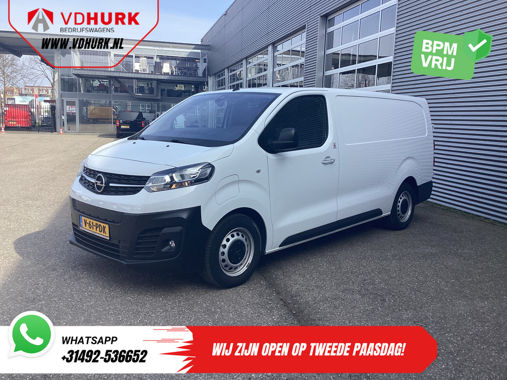 Opel Vivaro Electric Bestelbus L3 230 km WLTP Snellader/ Keyless/ Carplay/ Stoelverw/ Climate/ PDC/ Cruise 8