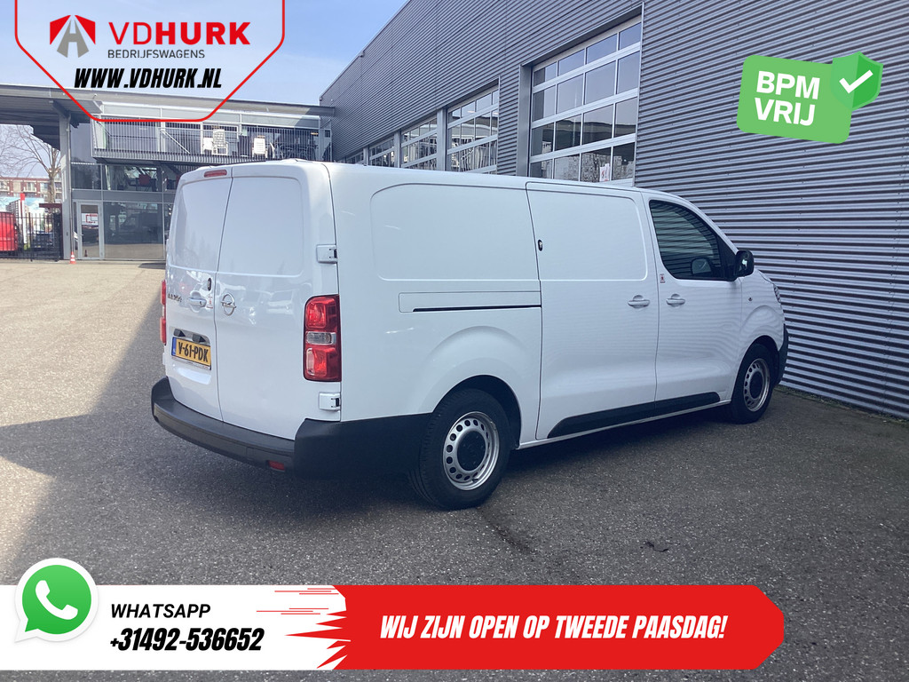 Opel Vivaro Electric Bestelbus L3 230 km WLTP Snellader/ Keyless/ Carplay/ Stoelverw/ Climate/ PDC/ Cruise 9