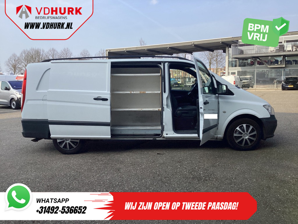 Mercedes-Benz Vito Bestelbus 113 CDI L3 EXPORT 2x Schuifdeur/ Airco/ Camera/ Trekhaak 5