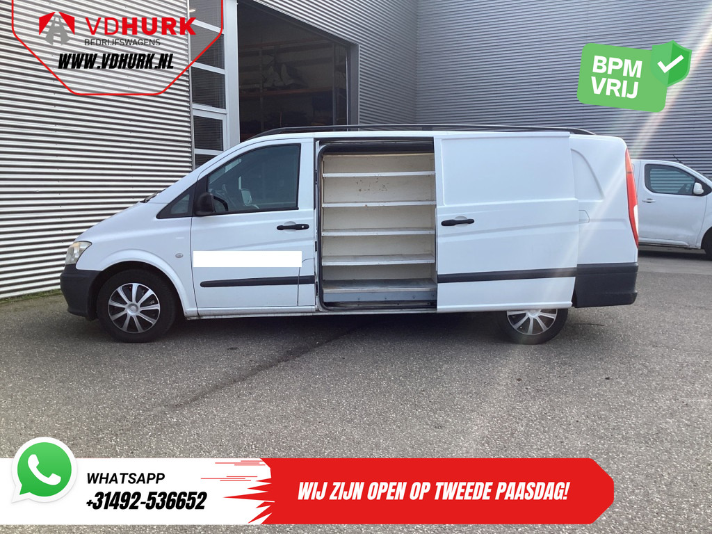 Mercedes-Benz Vito Bestelbus 113 CDI L3 EXPORT 2x Schuifdeur/ Airco/ Camera/ Trekhaak 6