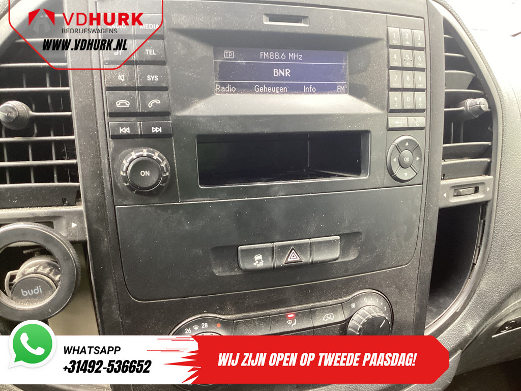 Mercedes-Benz Vito Bestelbus 114 CDI L2 EXPORT Airco/ 270Gr.Deuren/ Cruise/ Camera/ LMV/ Trekhaak 11