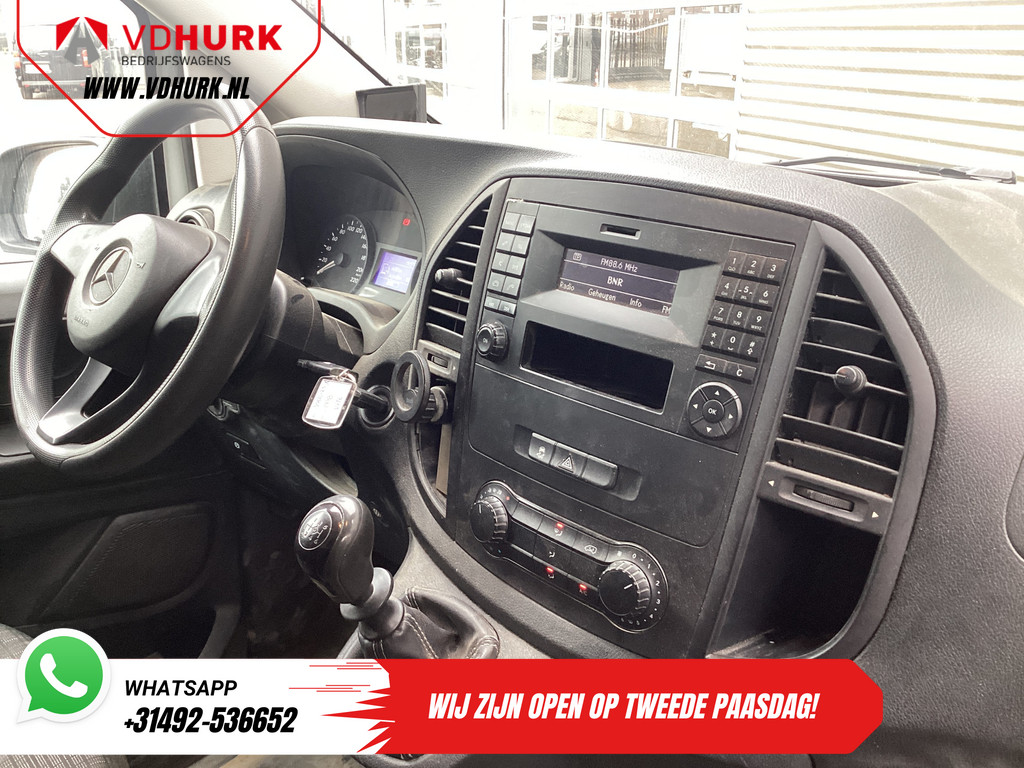 Mercedes-Benz Vito Bestelbus 114 CDI L2 EXPORT Airco/ 270Gr.Deuren/ Cruise/ Camera/ LMV/ Trekhaak 2