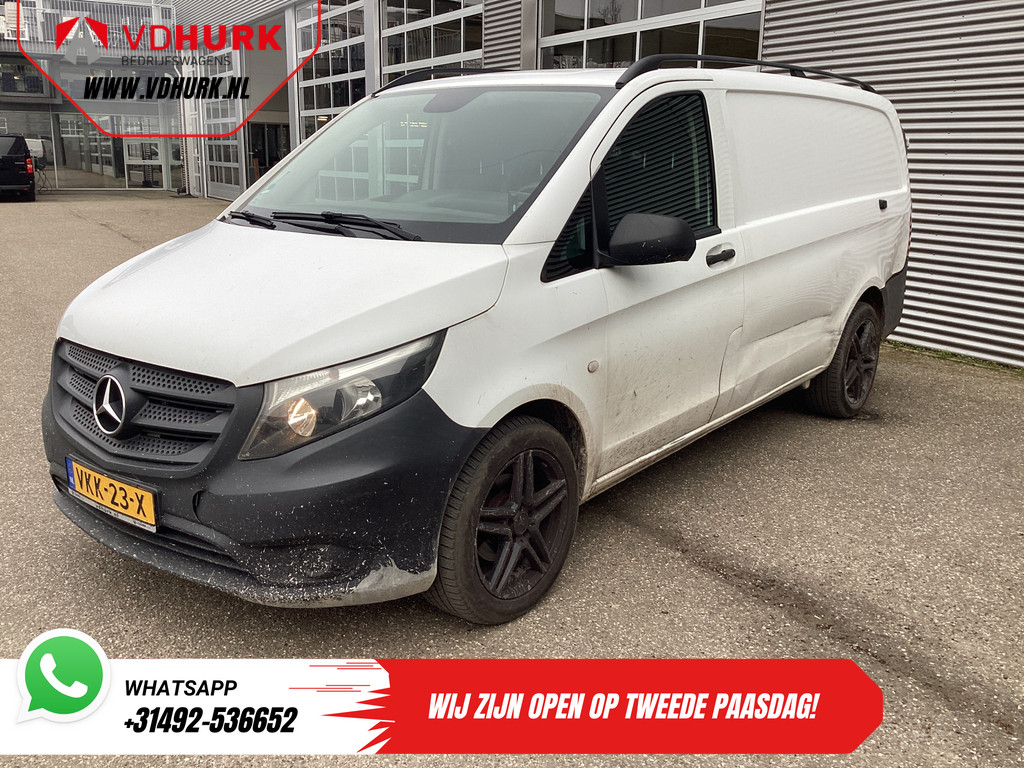 Mercedes-Benz Vito Bestelbus 114 CDI L2 EXPORT Airco/ 270Gr.Deuren/ Cruise/ Camera/ LMV/ Trekhaak 7