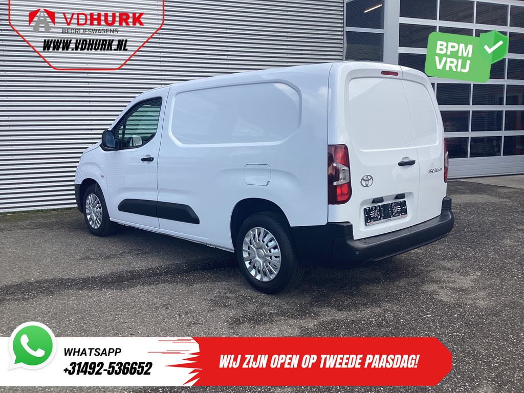 Toyota PROACE CITY Bestelbus 1.5 L2 LED/ Virtual Cockpit/ 3Pers./ Airco/ Cruise/ PDC/ DAB 1