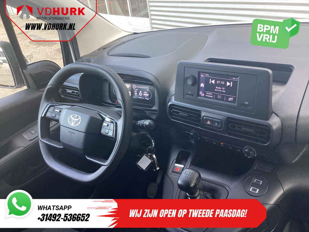 Toyota PROACE CITY Bestelbus 1.5 L2 LED/ Virtual Cockpit/ 3Pers./ Airco/ Cruise/ PDC/ DAB 11