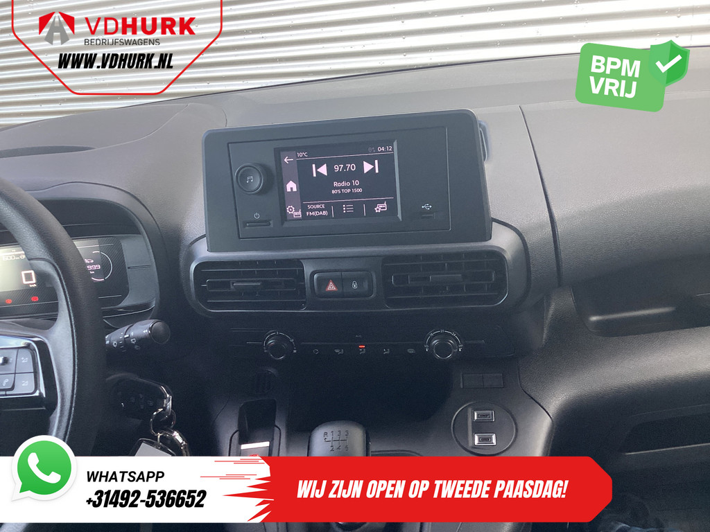 Toyota PROACE CITY Bestelbus 1.5 L2 LED/ Virtual Cockpit/ 3Pers./ Airco/ Cruise/ PDC/ DAB 12