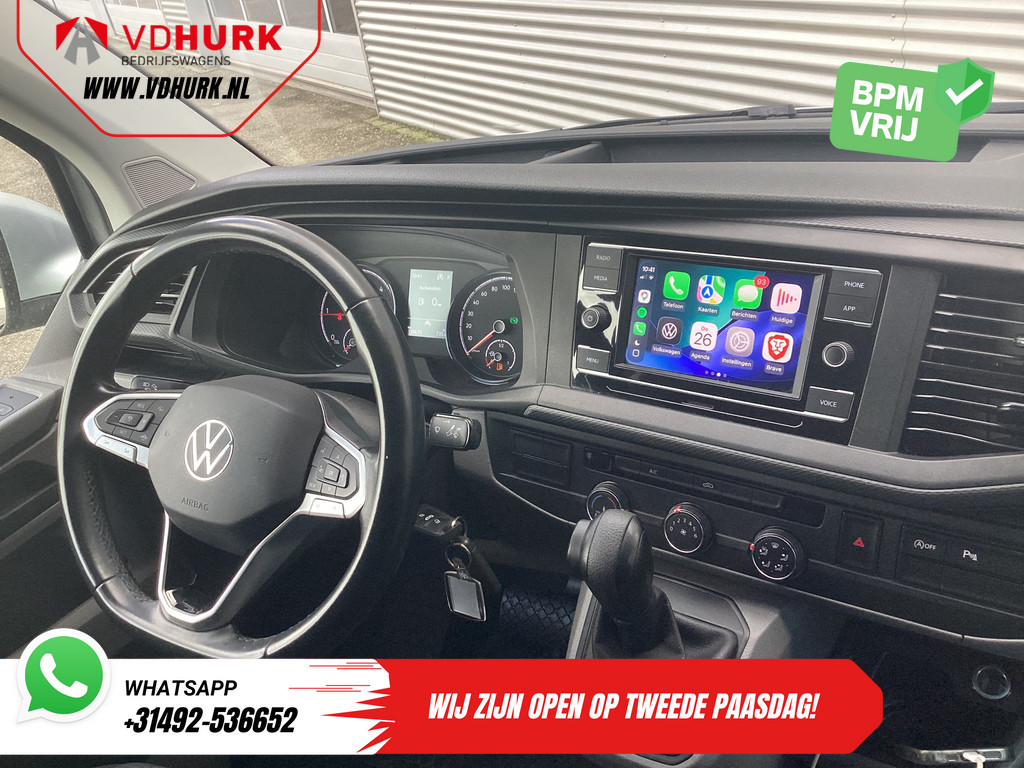 Volkswagen Transporter Bestelbus 2.0 TDI 150 pk DSG Aut. L2 LED/ Adapt.Cruise/ Carplay/ 2.5t Trekverm./ Airco/ Camera/ PDC 11