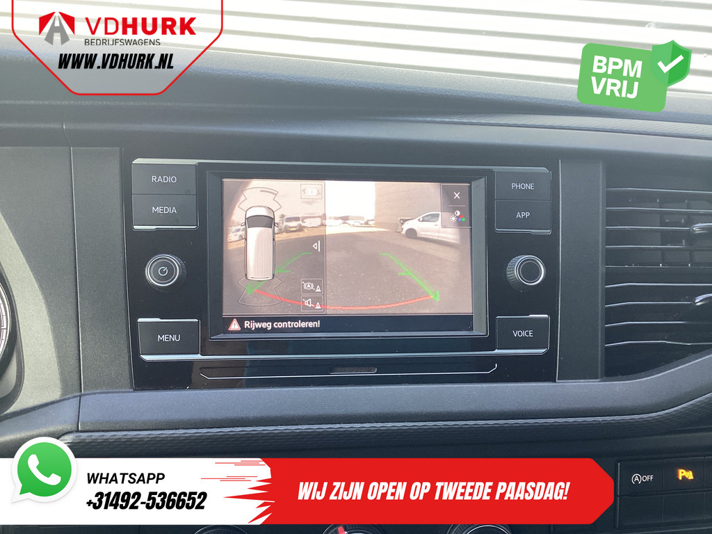 Volkswagen Transporter Bestelbus 2.0 TDI 150 pk DSG Aut. L2 LED/ Adapt.Cruise/ Carplay/ 2.5t Trekverm./ Airco/ Camera/ PDC 12