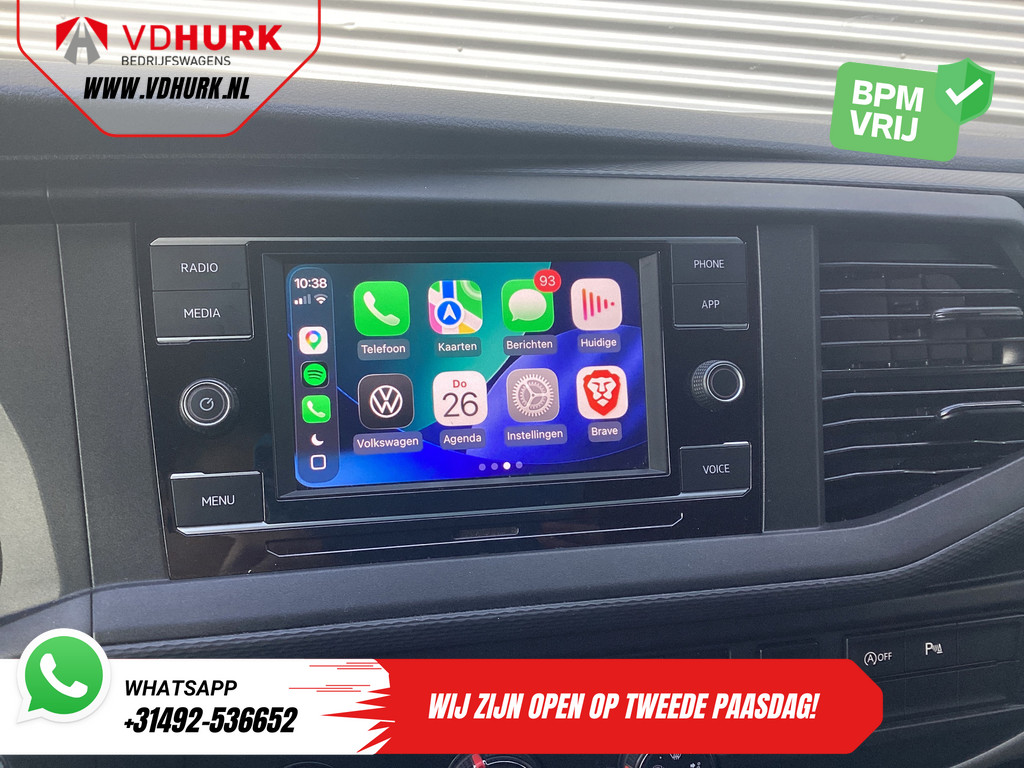 Volkswagen Transporter Bestelbus 2.0 TDI 150 pk DSG Aut. L2 LED/ Adapt.Cruise/ Carplay/ 2.5t Trekverm./ Airco/ Camera/ PDC 13