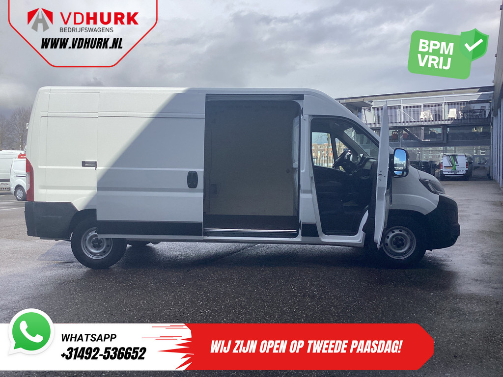 Opel Movano Bestelbus 2.2 140 pk L3H2 LED/ Virtual Cockpit/ 3.0t Trekverm./ 270Gr.Deuren/ Carplay/ Climate/ Navi/ Camera/ Cruise/ PDC 5