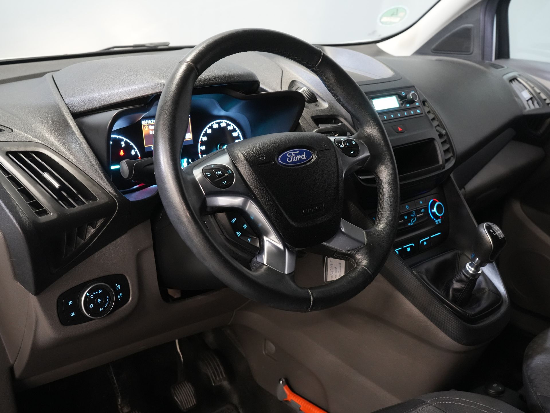 Ford Transit Connect Bestelbus 1.0 100 pk L2 BENZINE NL Auto/ 3 Pers./ Trekhaak/ DAB/ Cruise/ Airco 13