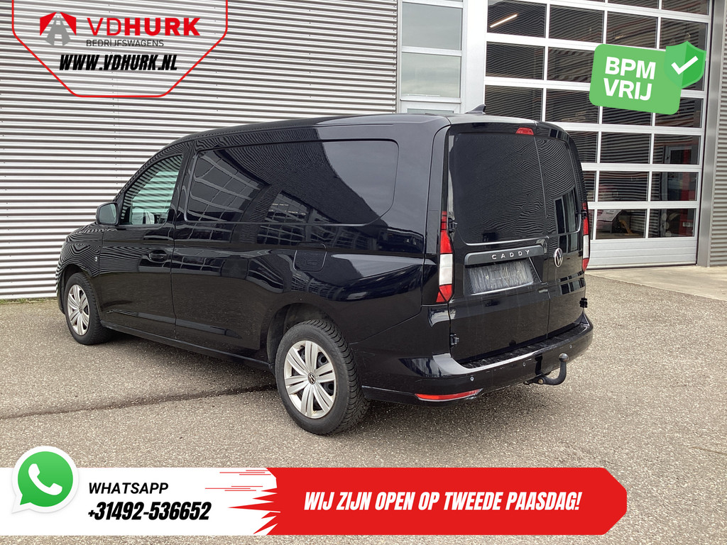 Volkswagen Caddy Cargo Maxi Bestelbus 2.0 TDI 125 pk DSG Aut. L2 Standkachel/ Carplay/ Stoelverw./ Inrichting/ Airco/ Cruise/ PDC/ Trekhaak 1