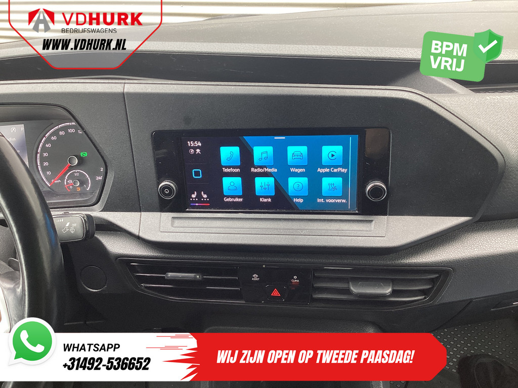 Volkswagen Caddy Cargo Maxi Bestelbus 2.0 TDI 125 pk DSG Aut. L2 Standkachel/ Carplay/ Stoelverw./ Inrichting/ Airco/ Cruise/ PDC/ Trekhaak 13