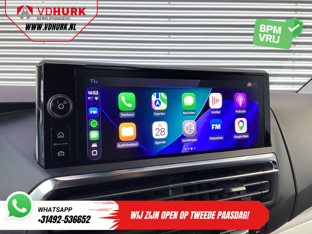 Peugeot e-Traveller Personenvervoer L3 75kWh 348 km WLTP LED/ Snellader/ Pano/ 8 pers./ Adapt.Cruise/ Leder/ 2x Elek.Schuif/ Elek.stoelen/ Massage stoelen/ Stoelver 15