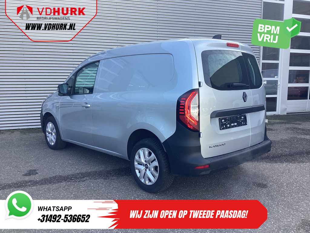 Renault Kangoo Bestelbus 1.3TCe BENZINE Aut. LED/ Adapt.Cruise/ Carplay/ Virtual Cockpit/ Stoelverw./ Climate/ Navi/ Camera/ PDC 1