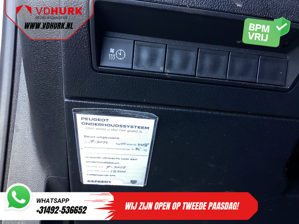 Peugeot e-Partner Bestelbus 50 kWh 280 km WLTP Snellader/ 3 Pers./ Standkachel/ Carplay/ Cruise/ Navi/ PDC/ Trekhaak 11